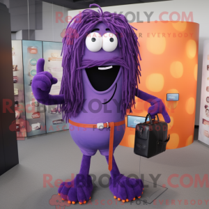 Postava maskota Purple...