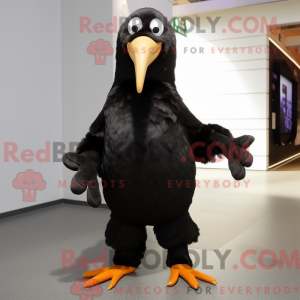 Máscara de albatroz preto...