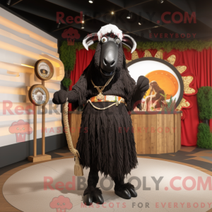 Black Boer Goat mascot...