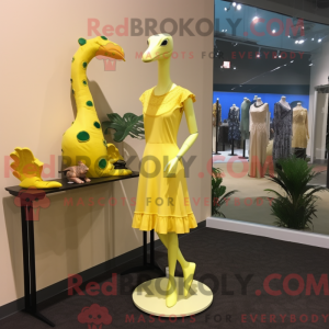 Lemon Yellow Brachiosaurus...