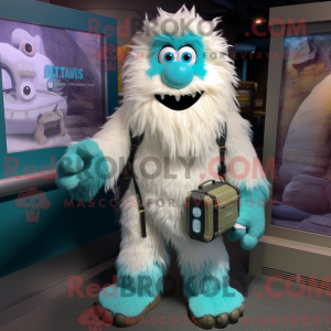 Disfraz de mascota Yeti...