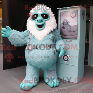 Disfraz de mascota Yeti...