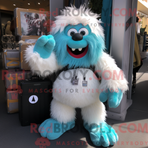 Disfraz de mascota Yeti...