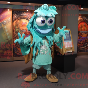 Turquoise Fried Calamari...