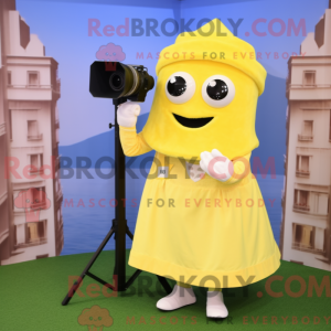 Lemon Yellow Camera mascot...