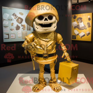 Gold Graveyard maskot...