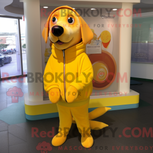 Zitronengelber Hund als...