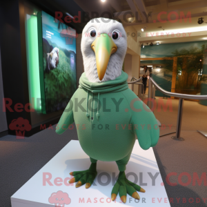 Green Albatross mascot...