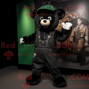 Black Irish Flag mascot...