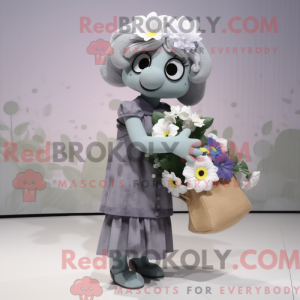 Gray Bouquet Of Flowers...