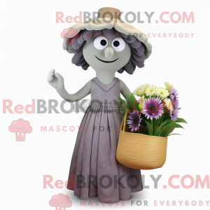 Costume mascotte de bouquet...