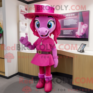 Magenta Mare máscara de...