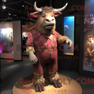 Minotaur mascot costume...