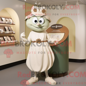Postava maskota Olive Clam...