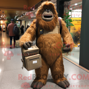 Sasquatch-Maskottchen-Kostü...