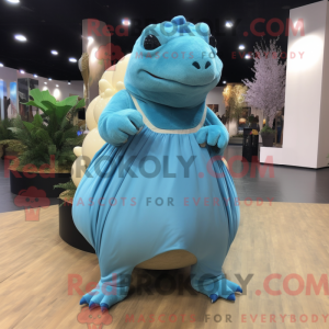 Postava maskota Sky Blue...