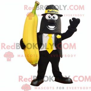 Black Baa mascot costume...