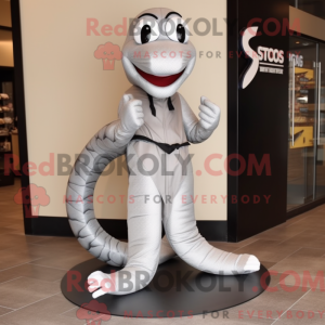 Sølv Maskot węża drakt...