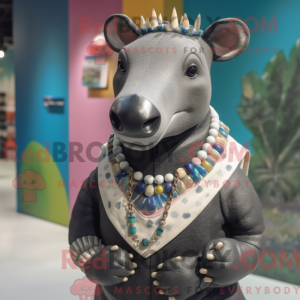 Tapir-maskotdraktfigur...