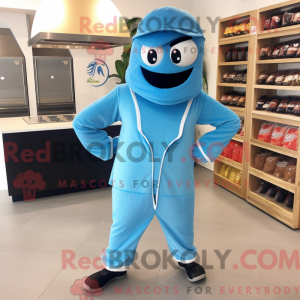 Sky Blue Fajitas mascot...