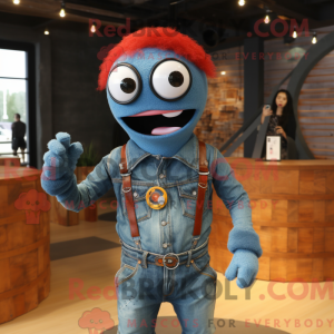 Rust Cyclops maskot kostume...