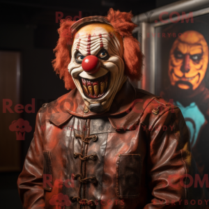 Rust Evil Clown Maskottchen...