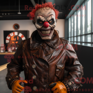Rust Evil Clown mascot...
