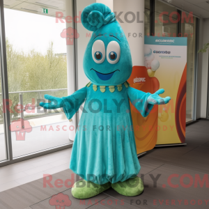 Turquoise Goulash mascot...