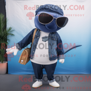 Pukkelhval maskot kostume...