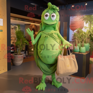 Olive Hydra Maskottchen...