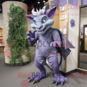 Lavender Gargoyle mascot...
