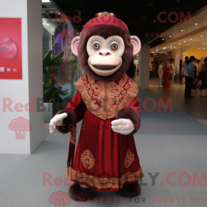 Abe maskot kostume karakter...
