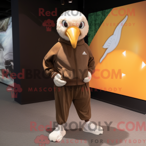 Brun Albatross maskot...