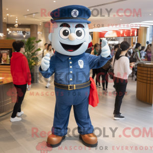 Navy Pepper mascot costume...