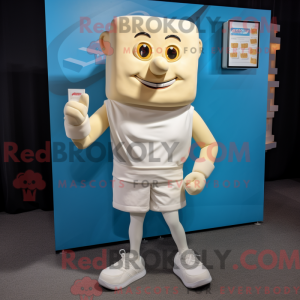 White Chocolate Bars mascot...