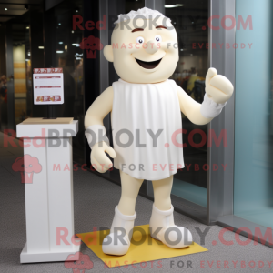 White Chocolate Bars mascot...