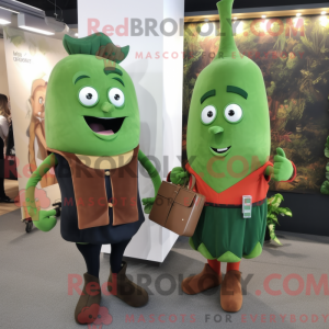 Rust Spinat maskot kostume...