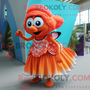 Rust Clown Fish maskot...