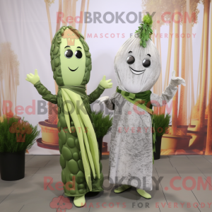 Silver Asparagus mascot...