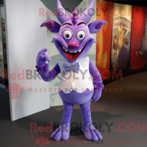 Lavender Devil mascot...