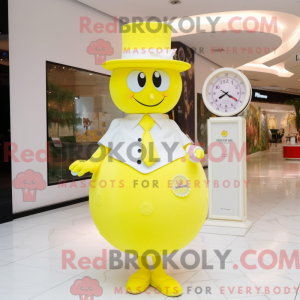 Lemon Yellow Wrist Watch...