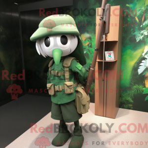 Forest Green Sniper mascot...