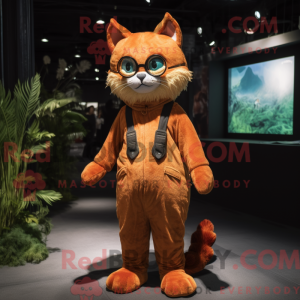 Costume mascotte de chat...