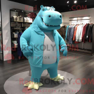 Turquoise Hippopotamus...