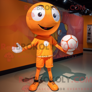 Orangefarbener...