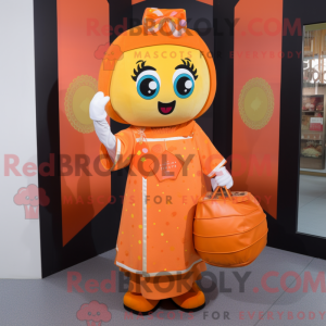 Postava maskota Orange Dim...