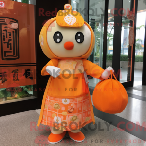 Orange Dim Sum maskot...