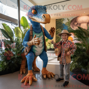 Deinonychus mascot costume...