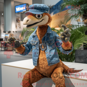 Deinonychus mascottekostuum...