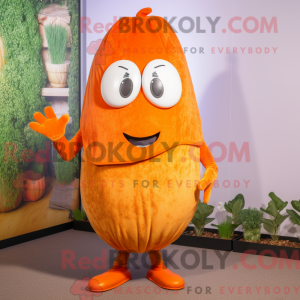 Orange Shakshuka mascot...